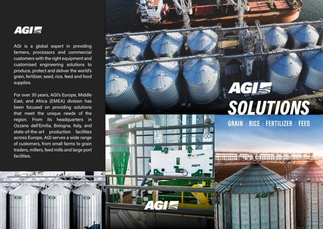 AGI EMEA Solutions brochure cover